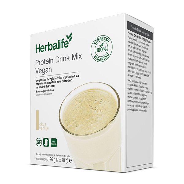 Protein Drink Mix Vegan vrećice - okus vanilija